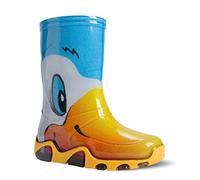 DEMAR Bunte Kinder Gummistiefel viele Motive Stormer (34/35, Ente)
