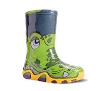 DEMAR. Bunte Kinder Gummistiefel viele Motive Stormer (34/35, Krokodil)