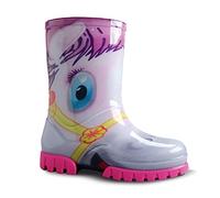 DEMAR bunte Kinder Gummistiefel viele Motive TWISTER PRINT, Pony, 26/27 EU