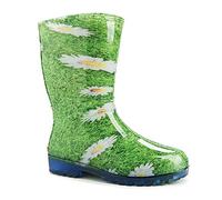 demar. Damen Mädchen Gummistiefel RAINNY PRINT (39/40, Gänseblümchen)