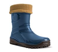DEMAR Gummistiefel mit Wolle gefüttert Young FUR-2 (40, dunkelblau-2)