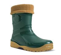 Demar Gummistiefel Young FUR-2 mit Wolle gefüttert – Grün, Größe 42
