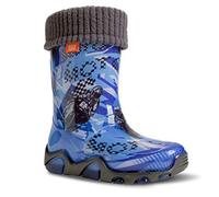 DEMAR Kinder Gummistiefel gefüttert STORMER LUX (Size 26/27 EU) Motorbike