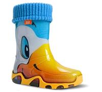 Demar Kinder Gummistiefel STORMER LUX gefüttert Größe 28/29 EU Ente