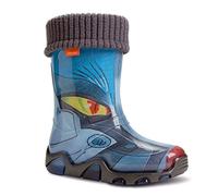 DEMAR Kinder Gummistiefel gefüttert STORMER LUX (Size 32/33 EU) Transformer
