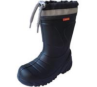 DEMAR Kinder Gummistiefel Winterstiefel Regenstiefel Kinderstiefel Gefüttert GRAU Größe 30/31