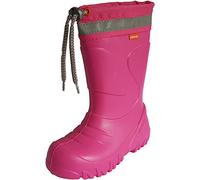 demar. Kinder Mädchen Jungen Gummistiefel Wolle gefüttert Regenstiefel leichtes Eva Material Pink 34/35 EU