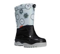 DEMAR. Kinder Übergangs- Winterstiefel Schuhe gefüttert Pico Light (Hellgrau, 30/31)