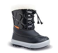 DEMAR Kinder Winterstiefel mit Wolle gefüttert Furry (24/25, anthrazit)