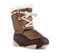 DEMAR Kinder Winterstiefel mit Wolle gefüttert Joy (26/27, braun)