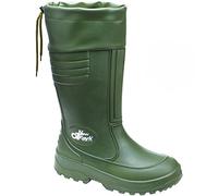 DEMAR leichte EVA Gummistiefel Thermostiefel NEW TRAYK-S FUR, Grün, 44 EU