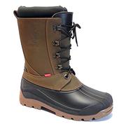 demar. Thermostiefel Jagdstiefel mit WOLLE gefüttert CARIBOU PRO, Braun, 42 EU