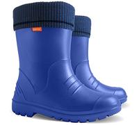 Demar Ultralight Kids Warm Lined Rain Boots Wellington Boots Wellies Dino
