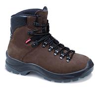 DEMAR wasserfeste Leder Wanderschuhe Outdoorschuhe Trek M6 (braun,44)