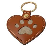 demaxiyad Schlüsselanhänger Charm - Schlüsselanhänger aus Leder für Tierhaare - modisches Accessoire zum Speichern der Haare Ihres Haustieres - Geschenkidee für Frau, Freundin, Schwester, Tochter