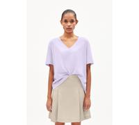 DEMIKAA | T-Shirt Oversized Fit aus Bio-Baumwolle - lila (S)