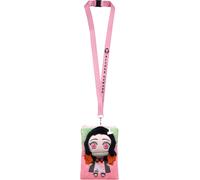 Demon Slayer: Kimetsu no Yaiba Schlüsselband Nezuko Deluxe mit Kartenhaltertasche