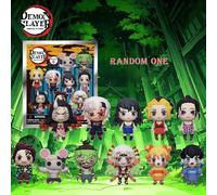 Demon Slayer Merchandise offiziell lizenzierte 3D-Figuren Schlüsselanhänger Blindbox Mystery Anime Figur Schlüsselring Sammlerstücke inklusive Tanjiro