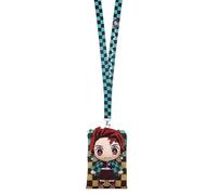 Demon Slayer Tanjiro Plüsch-Schlüsselband mit Kartenhalter