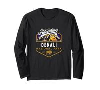 Denali National Park Alaska USA Wandern Radfahren Rucksackreisen Langarmshirt