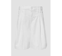Denim-Bermuda mit Bundfalten 46 weiß 2166029.01Z8.46