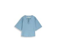 Tom Tailor 1049770 Kurzarm-bluse L Clean Light Stone Blue Denim