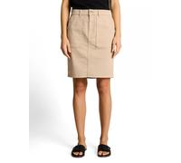 Tom Tailor - Jeansrock mit aufgesetzten Taschen sand stone beige - Gr. - 38