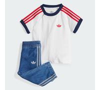 Denim Kids T-Shirt-Set Medium Blue Denim / White 62