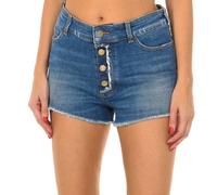 Denim-Shorts mit ausgefranstem Saum für Frauen C5J17 29 (Größe)