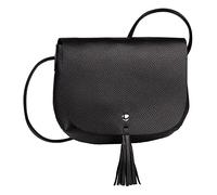 DENIM TOM TAILOR bags Ida Damen Umhängetasche Satteltasche Klein Schwarz