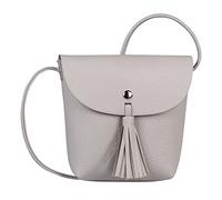 DENIM TOM TAILOR bags Ida Damen Umhängetasche Umschlagtasche Klein Grau