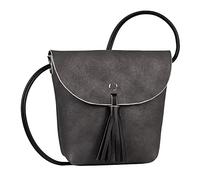 DENIM TOM TAILOR bags Ida Glitter Damen Umhängetasche Umschlagtasche Klein Grau