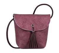 DENIM TOM TAILOR bags Ida Glitter Damen Umhängetasche Umschlagtasche Klein Lila