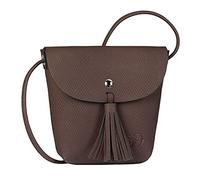 Denim TOM TAILOR bags IDA SNAKE Damen Umhängetasche S, snake brown, 17x4.5x16