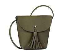 Denim TOM TAILOR bags IDA SNAKE Damen Umhängetasche S, snake khaki, 17x4.5x16