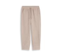 Denim Tom Tailor - Barrel Cordhose mit Kordelzug atmosphere beige - Gr. - S