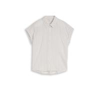 Tom Tailor 1050272 Kurzarmhemd XS Beige White Stripe