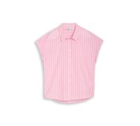 Denim Tom Tailor - Bluse mit Streifenmuster blush pink stripe - Gr. - M