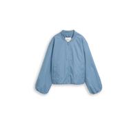 Denim Tom Tailor - Bomberjacke aus wasserabweisendem Material spring lake blue - Gr. - M
