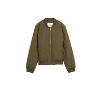 Bomberjacke TOM TAILOR DENIM, Damen, Gr. XS (34), grape leaf grün, Obermaterial: 100% Polyester. Futter: 100% Polyester, unifarben, Strukturmuster, casual, regular fit taillenbedeckt, Langarm Rippbünd