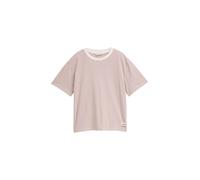 Boxy Fit T-Shirt dusty rose white stripe - Gr. - XS