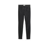 TOM TAILOR DENIM Damen Coated TTNELA SKINNY Jeans, schwarz, Uni, Gr. 30/32