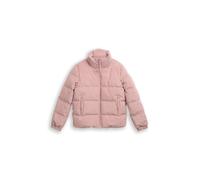 Denim Tom Tailor - Cord Pufferjacke mit Stehkragen antique rose - Gr. - L