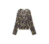 Denim Tom Tailor - Gemustertes Blusenshirt lilac green flower print - Gr. - L