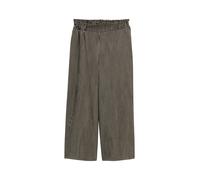 Denim Tom Tailor - High Waist Culotte Hose black beige stripe - Gr. - S