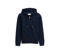Denim Tom Tailor - Hoodie Sweatjacke mit Logo-Print sky captain blue - Gr. - S