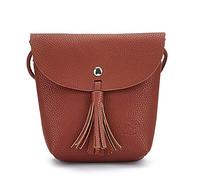 Denim TOM TAILOR, IDA, Damen, Umhängetasche, S, Cognac