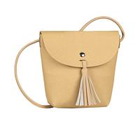 TOM TAILOR DENIM - Ida Umhängetasche mit Quastendetail light yellow ONESIZE