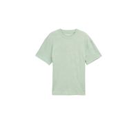 Denim Tom Tailor - Jacquard T-Shirt mit Muster fresh mint green jacquard - Gr. - S