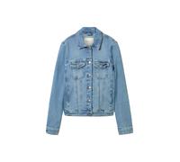 Jeansjacke TOM TAILOR DENIM Gr. XXL, blau (light stone blue denim) Damen Jacken Jeansjacken im klassischen Look und mit Stretch (73218668-XXL)